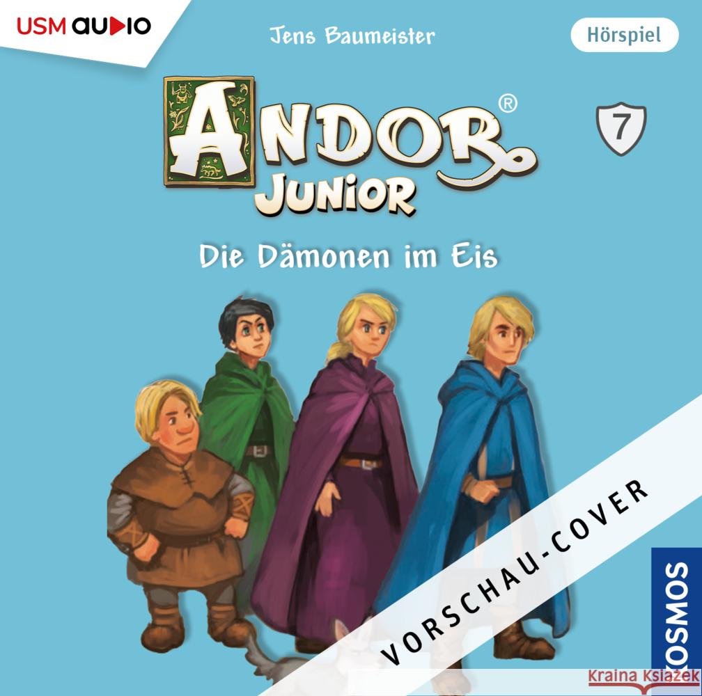 Andor Junior (7), 2 Audio-CD Baumeister, Jens 9783803234339