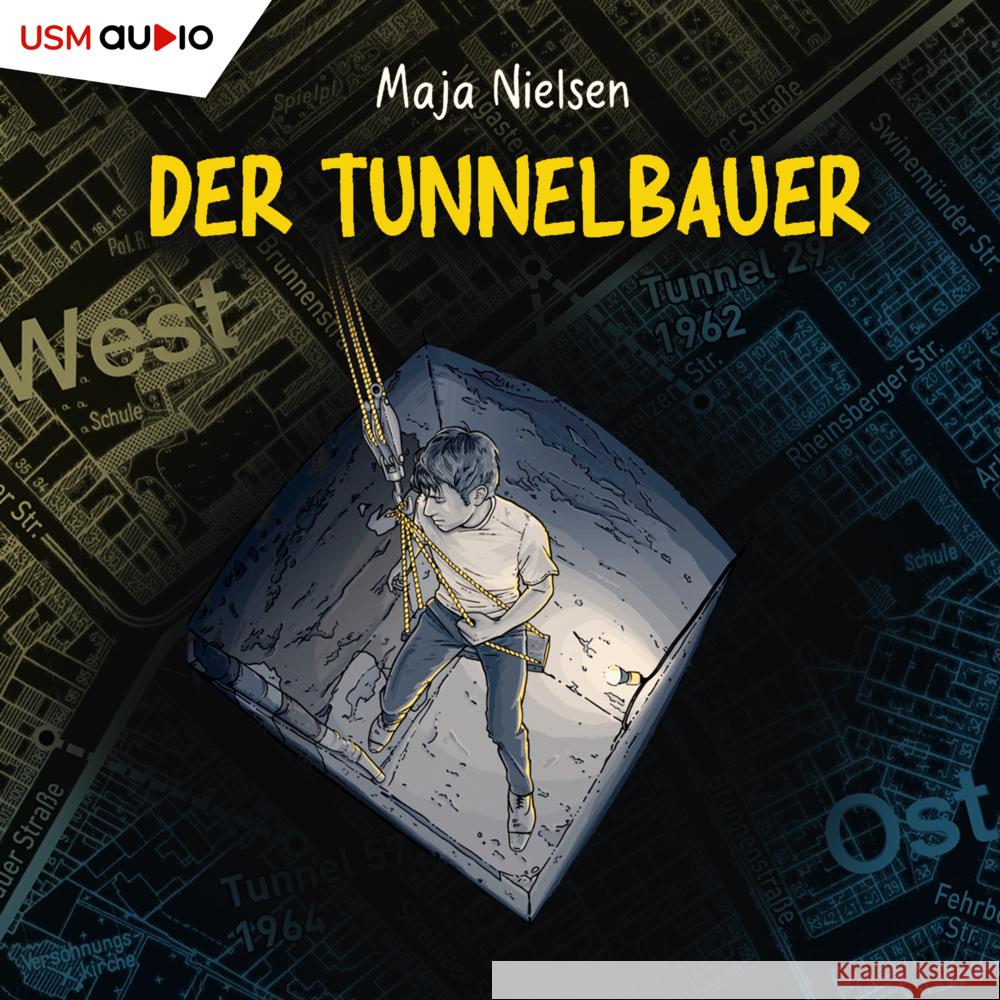 Der Tunnelbauer, 1 Audio-CD, 1 MP3 Nielsen, Maja 9783803235664