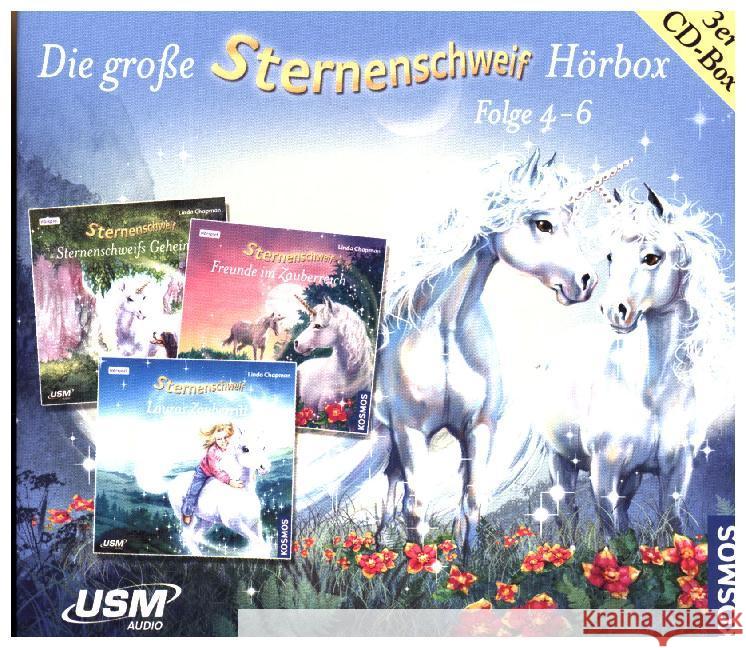 Die große Sternenschweif Hörbox. Folge. 4-6, 3 Audio-CDs Chapman, Linda 9783803236913