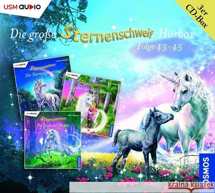 Die große Sternenschweif Hörbox Folgen 43-45 (3 Audio CDs), 3 Audio-CD Chapman, Linda 9783803237446 United Soft Media (USM)