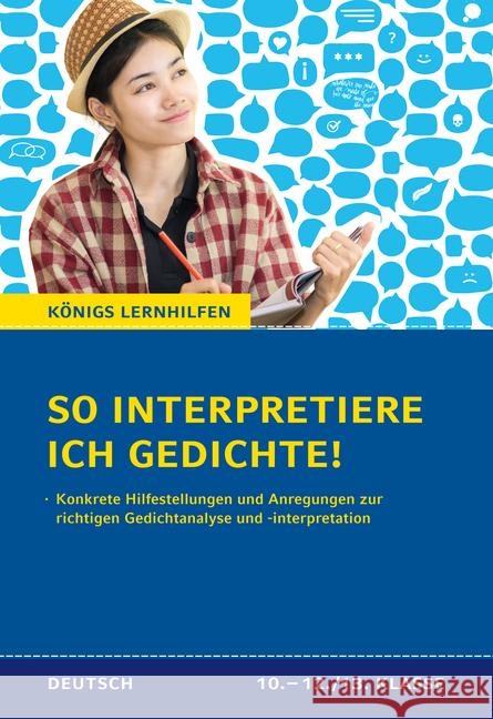 So interpretiere ich Gedichte! : Konkrete Hilfestellungen und Anregungen zur richtigen Gedichtanalyse und -interpretation. Deutsch 10.-12./13. Klasse Huber, Eduard 9783804412064 Bange