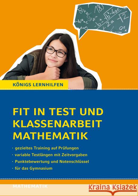 Fit in Test und Klassenarbeit - Mathematik 5./6. Klasse Gymnasium : gezieltes Training auf Prüfungen, variable Testlängen mit Zeitvorgaben, Punktebewertung und Notenschlüssel. 72 Kurztests und 16 Klas Kestler, Christine 9783804415928