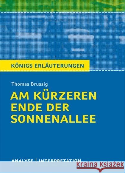 Thomas Brussig 'Am kürzeren Ende der Sonnenallee' : Mit vielen zusätzlichen Infos zum kostenlosen Download  9783804419292 Bange