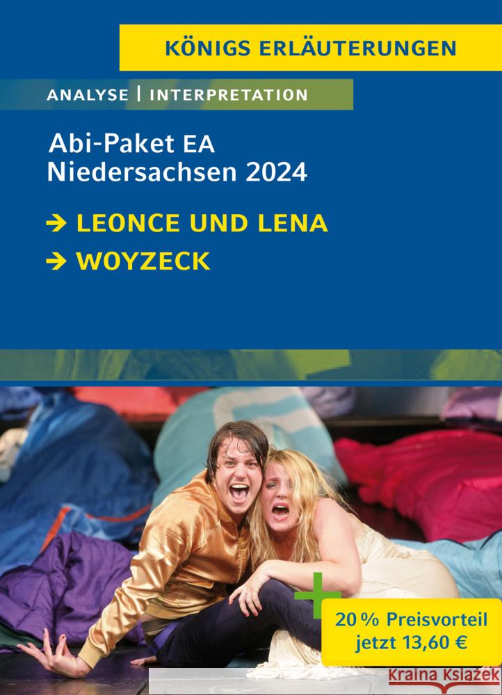 Abitur Niedersachsen 2024 Deutsch EA - Paket Büchner, Georg 9783804498495