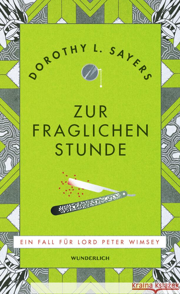 Zur fraglichen Stunde Sayers, Dorothy L. 9783805200769 Wunderlich