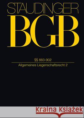 §§ 883-902: (Allgemeines Liegenschaftsrecht 2) Gursky, Karl-Heinz 9783805911566