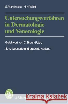 Untersuchungsverfahren in Dermatologie Und Venerologie Braun-Falco, O. 9783807003290