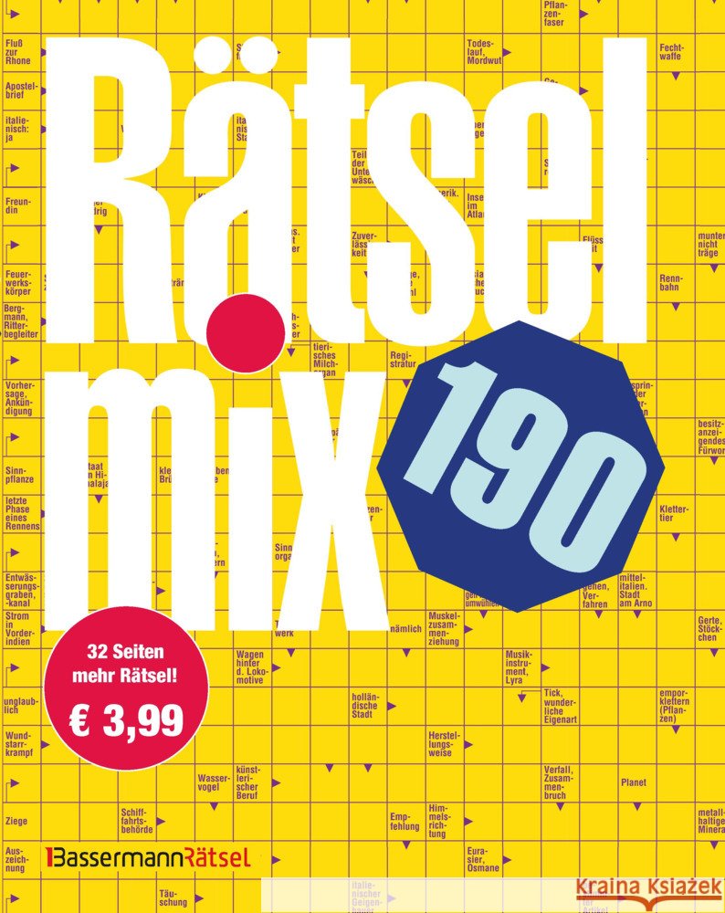Rätselmix 190 Krüger, Eberhard 9783809448518