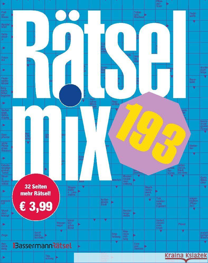 Rätselmix 193 Krüger, Eberhard 9783809448549 Bassermann