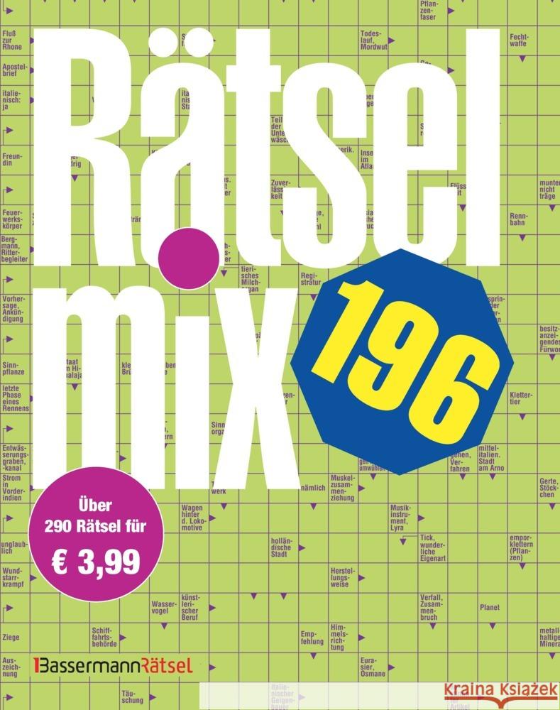 Rätselmix 196 Krüger, Eberhard 9783809450764