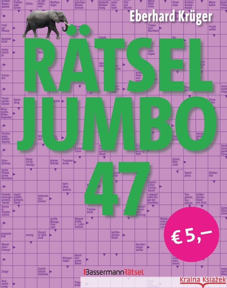 Rätseljumbo 47 Krüger, Eberhard 9783809450849