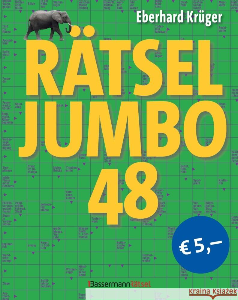 Rätseljumbo 48 Krüger, Eberhard 9783809450856