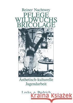 Pflege Wildwuchs Bricolage: Ästhetisch-Kulturelle Jugendarbeit Nachtwey, Rainer 9783810006370 Vs Verlag Fur Sozialwissenschaften