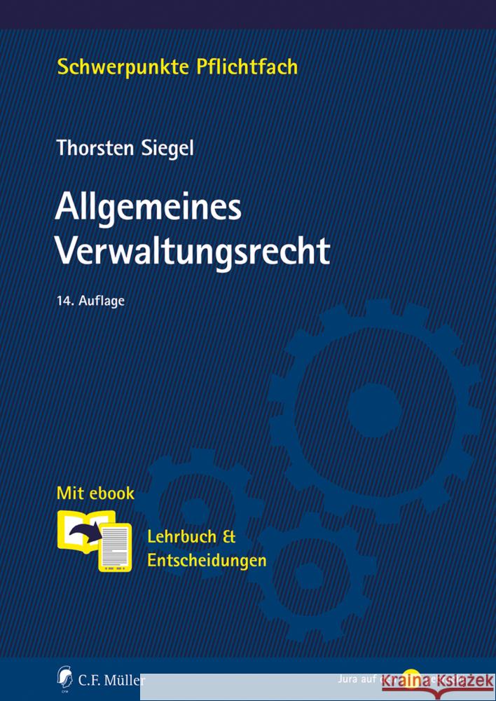 Allgemeines Verwaltungsrecht Siegel, Thorsten 9783811458130 Müller (C.F.Jur.), Heidelberg