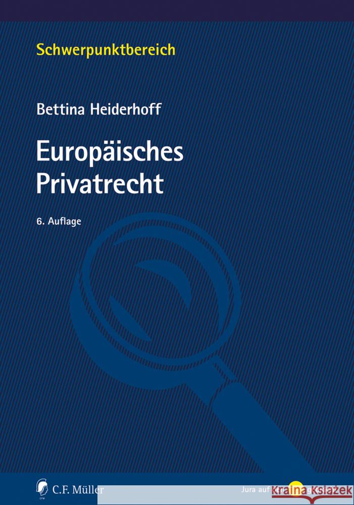 Europäisches Privatrecht Heiderhoff, Bettina 9783811459724 C.F. Müller