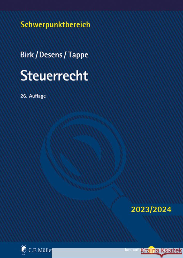 Steuerrecht Birk, Dieter, Desens, Marc, Tappe, Henning 9783811461062