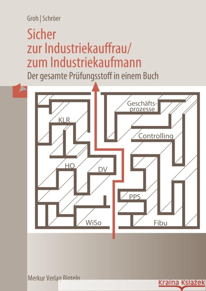 Sicher zur Industriekauffrau / zum Industriekaufmann Groh, Gisbert, Schröer, Volker 9783812010603