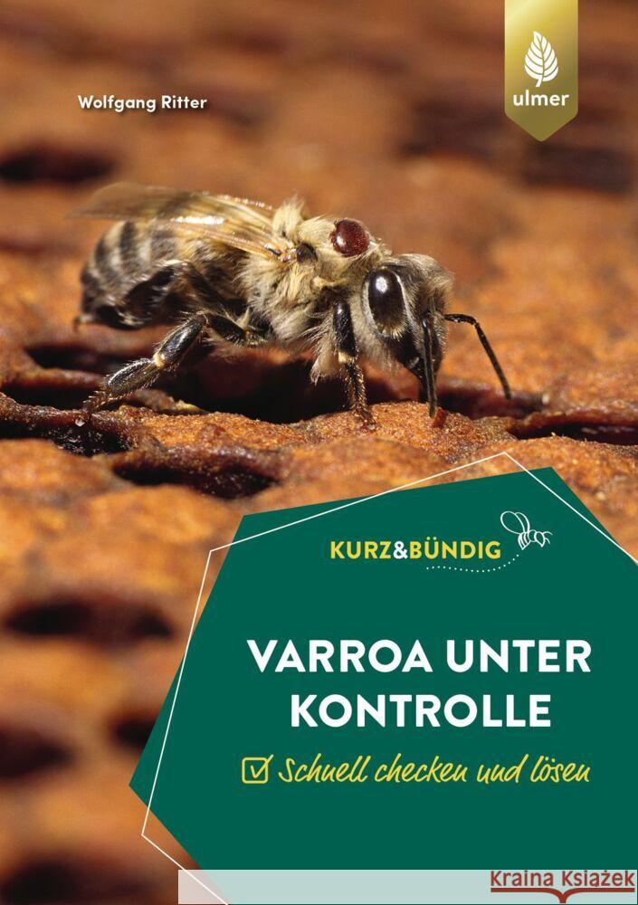 Varroa unter Kontrolle Ritter, Wolfgang 9783818617684 Verlag Eugen Ulmer