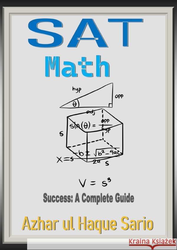 SAT Math Success Sario, Azhar ul Haque 9783818713171