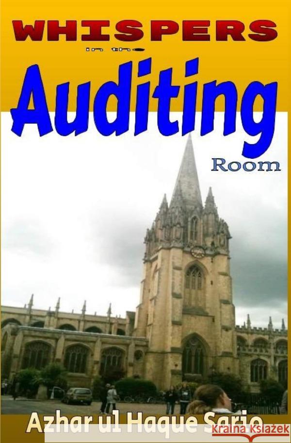 Whispers in the Auditing Room Sario, Azhar ul Haque 9783818733223