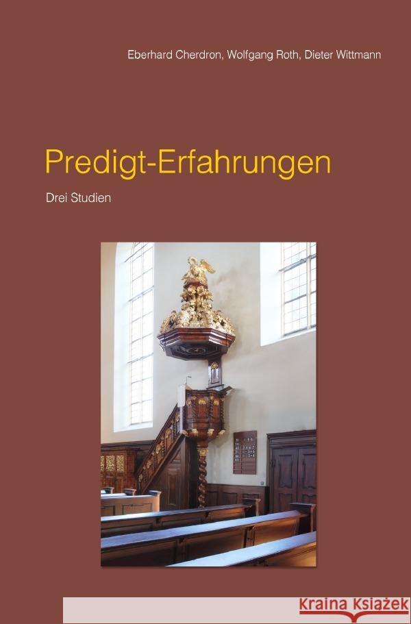 Predigt-Erfahrungen Wittmann, Dieter, Roth, Wolfgang 9783818780555