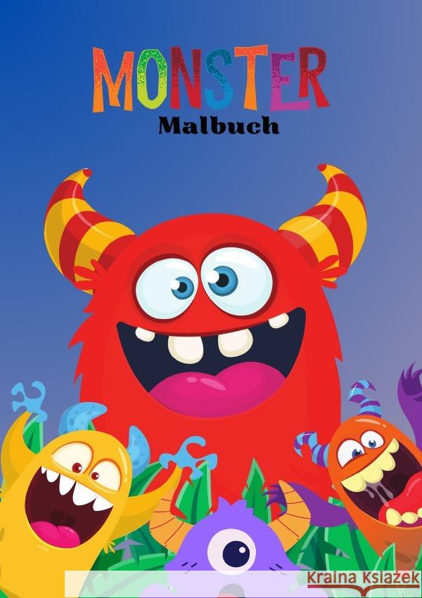 Malbuch Monster DIN A5 Melder, Saskia 9783819020544