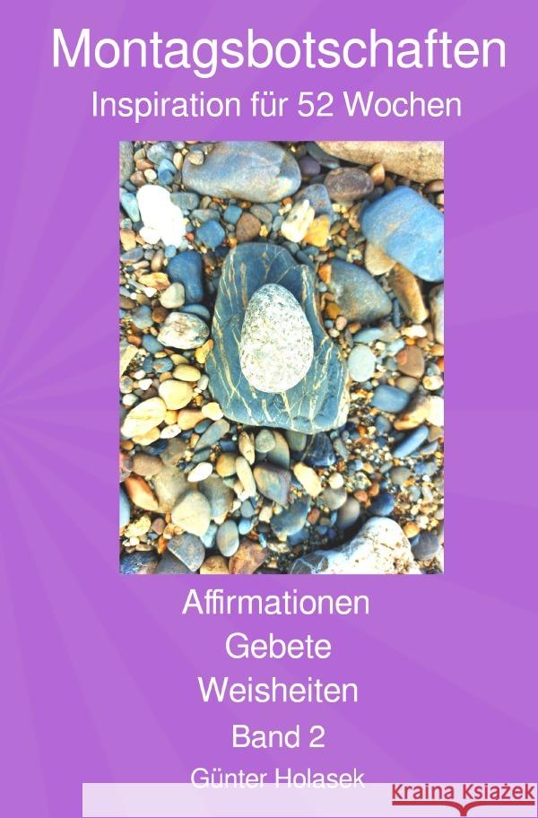 Montagsbotschaften Holasek, Günter 9783819063497