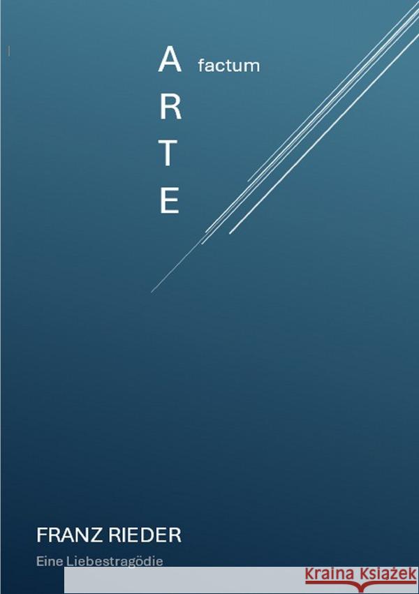 Arte factum Rieder, Franz 9783819079887