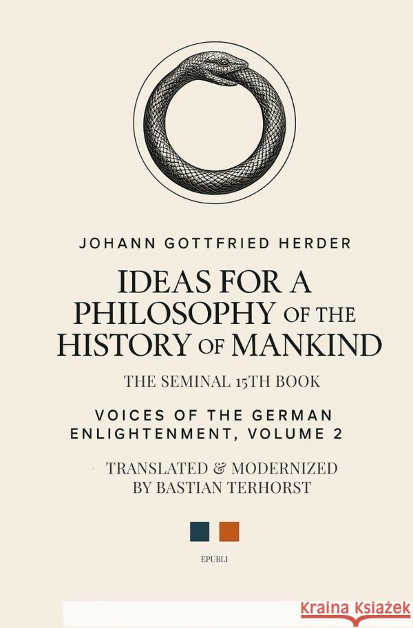 Ideas for a Philosophy of the History of Mankind Herder, Johann Gottfried 9783819082313
