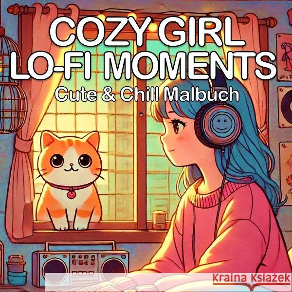 Cozy Girl Lofi Moments Cute und Chill - Cozy Malbuch für Erwachsene Meik, Millie 9783819087721