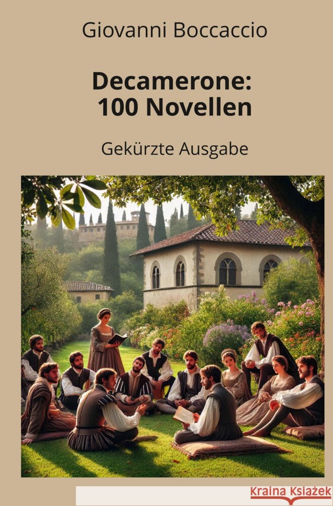 Decamerone: 100 Novellen - Gekürzt Boccaccio, Giovanni 9783819493249 adlima GmbH