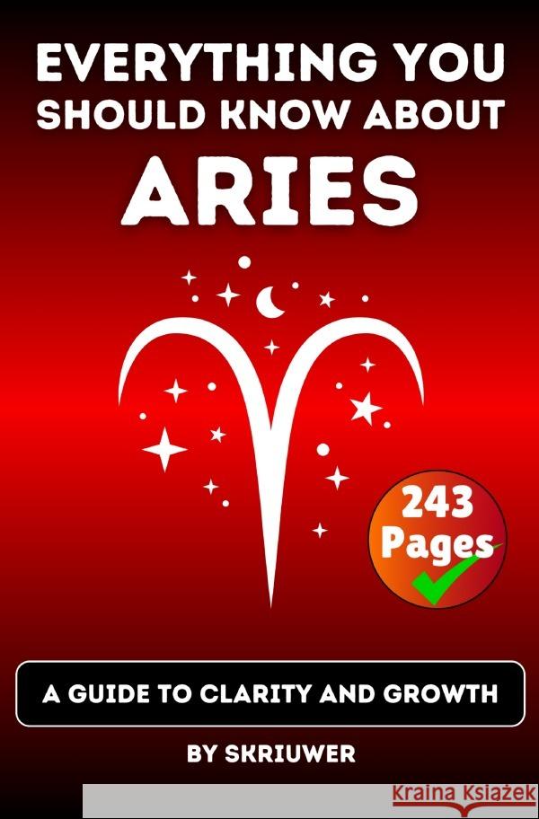 The Aries Book: Everything You Should Know about Ariens de Haan, Auke 9783819710124 epubli