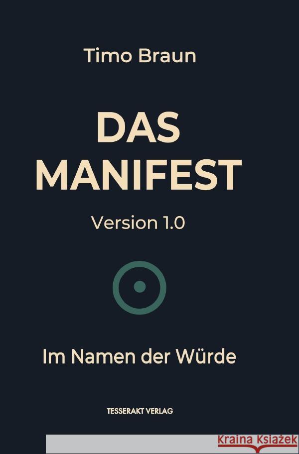 Das Manifest Braun, Timo 9783819731136