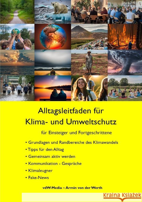 Alltagsleitfaden für Klima- und Umweltschutz von der Werth, Armin 9783819748905