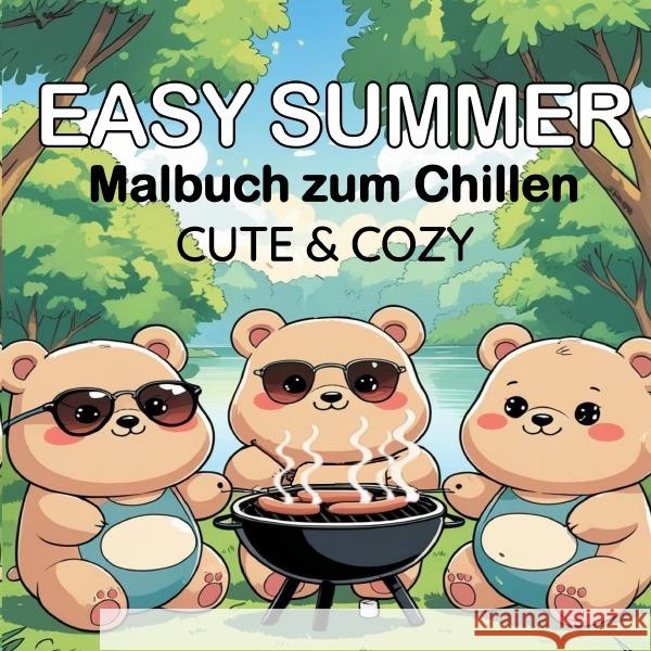 Easy Summer Malbuch für Kinder Malbuch für Erwachsene Cozy Comfy Cute Meik, Millie 9783819772344