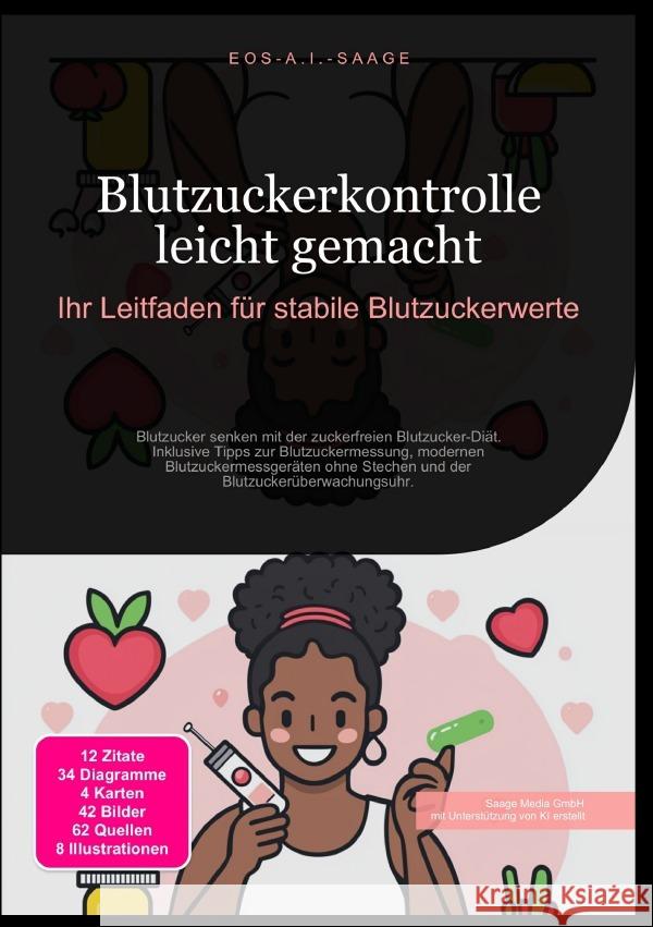 Blutzuckerkontrolle leicht gemacht: Ihr Leitfaden für stabile Blutzuckerwerte A. I. Saage, D. Eos 9783819774645 epubli