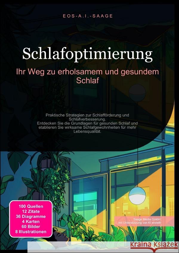 Schlafoptimierung: Ihr Weg zu erholsamem und gesundem Schlaf A. I. Saage, D. Eos 9783819775222 epubli