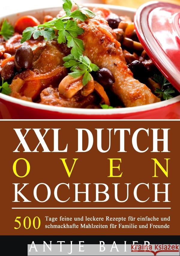 XXL Dutch Oven Kochbuch Baier, Antje 9783819793929