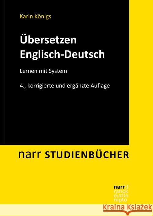 Übersetzen Englisch-Deutsch Königs, Karin 9783823384137 Narr