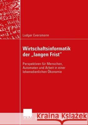 Wirtschaftsinformatik Der 