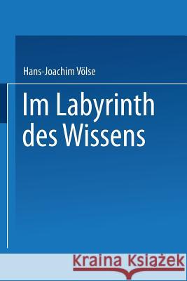 Im Labyrinth Des Wissens: Zu Robert Musils Roman 