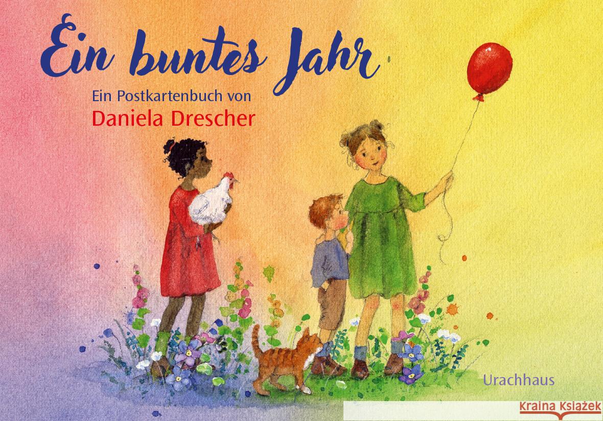 Postkartenbuch »Ein buntes Jahr« Drescher, Daniela 9783825154387