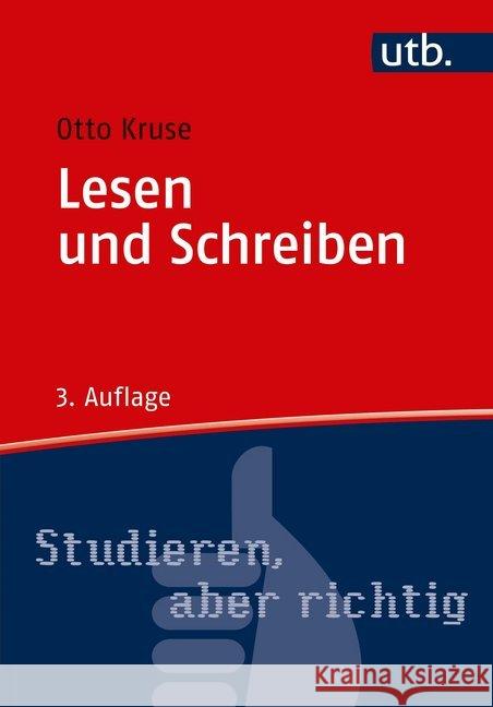 Lesen und Schreiben Kruse, Otto 9783825249991