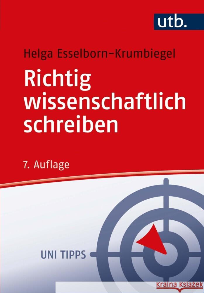 Richtig Wissenschaftlich Schreiben: Wissenschaftssprache in Regeln Und Ubungen Helga Esselborn-Krumbiegel 9783825258634 Brill U Schoningh