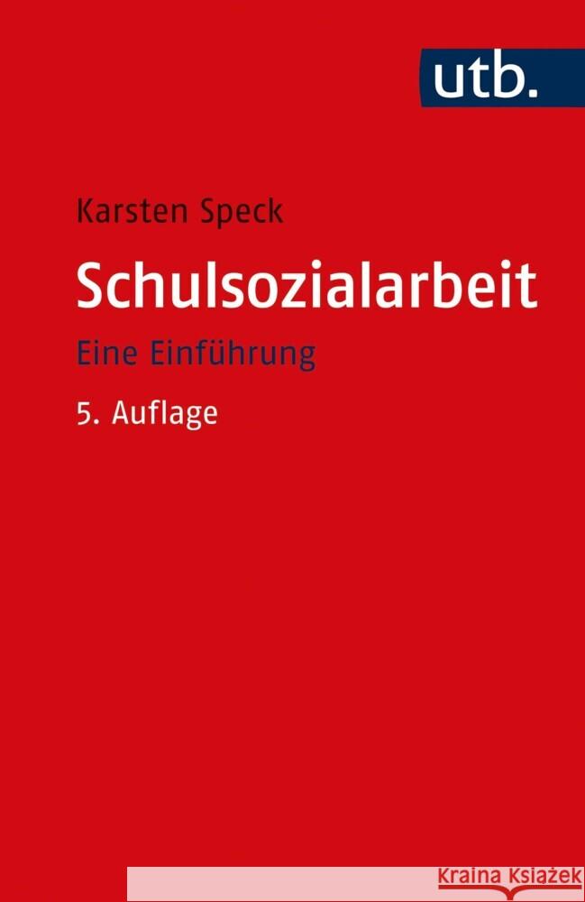Schulsozialarbeit Speck, Karsten 9783825258702 Ernst Reinhardt