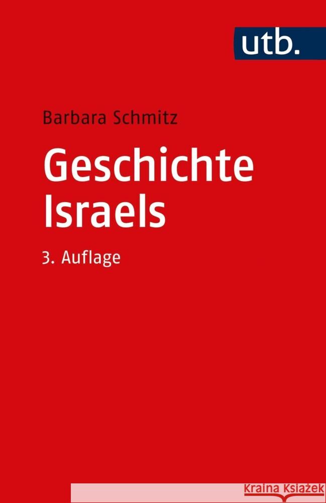 Geschichte Israels Schmitz, Barbara 9783825258757 Brill | Schöningh
