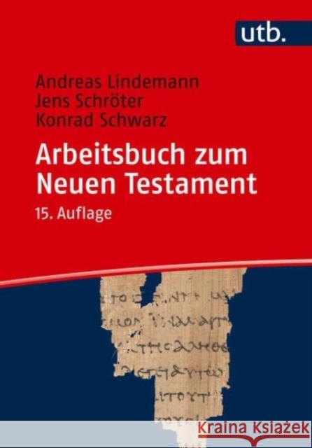 Arbeitsbuch Zum Neuen Testament Andreas Lindemann 9783825262099