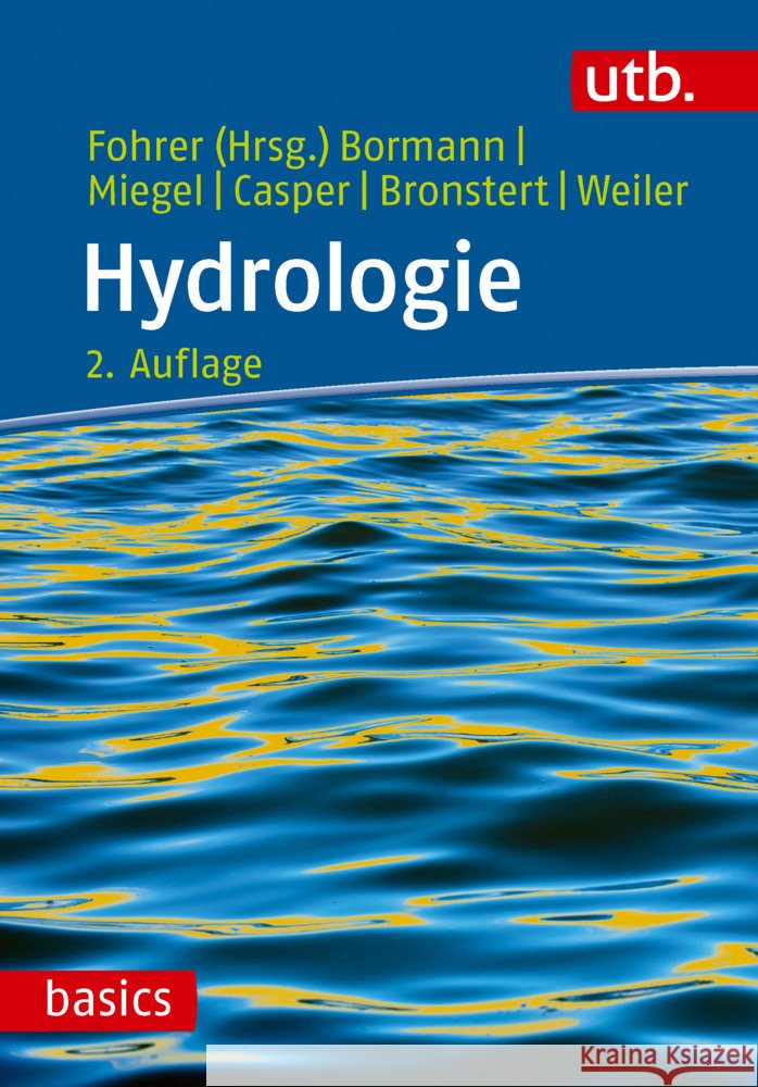 Hydrologie Bormann, Helge, Miegel, Konrad, Casper, Markus 9783825264772