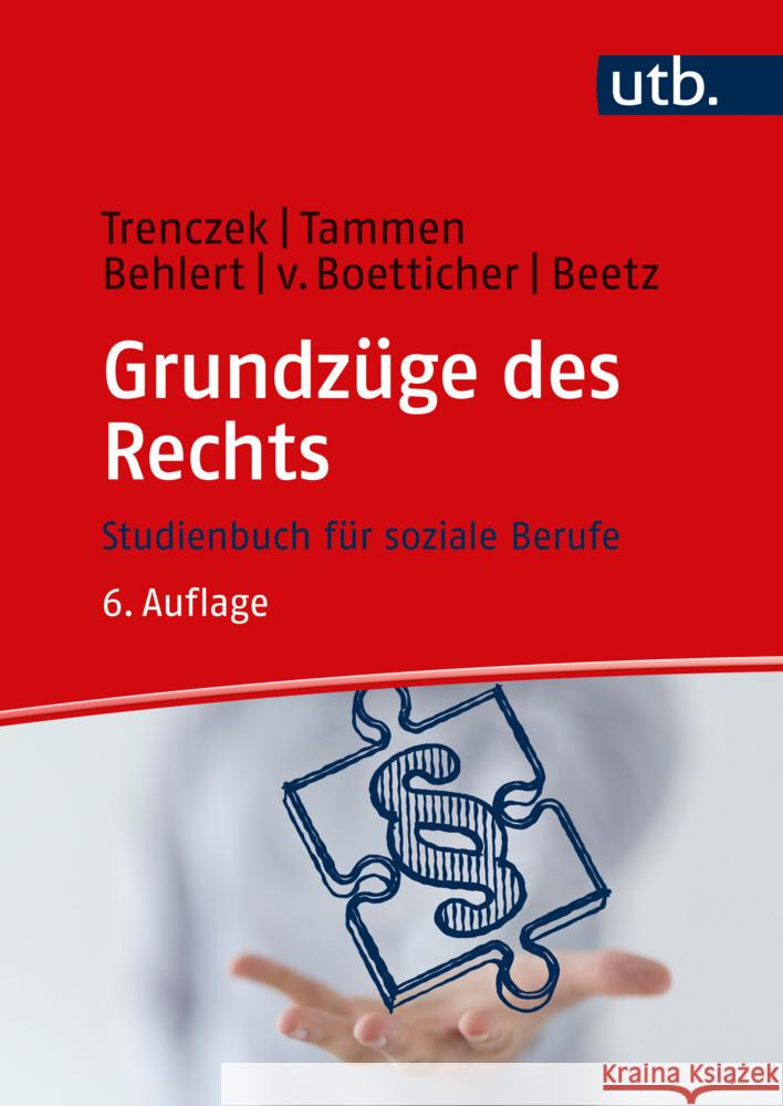 Grundzüge des Rechts Trenczek, Thomas, Tammen, Britta, Behlert, Wolfgang 9783825288358