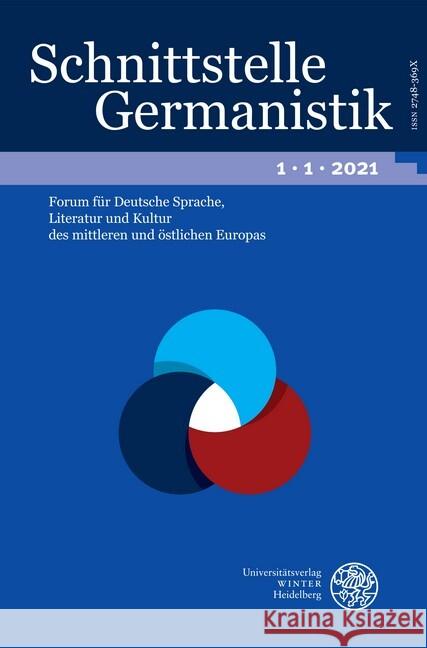 Schnittstelle Germanistik, Bd 1.1 (2021): Literaturlandschaften Der Region Steffen Hohne Manfred Weinberg 9783825393366